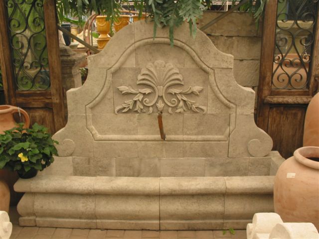 Fountain as plant or flower container