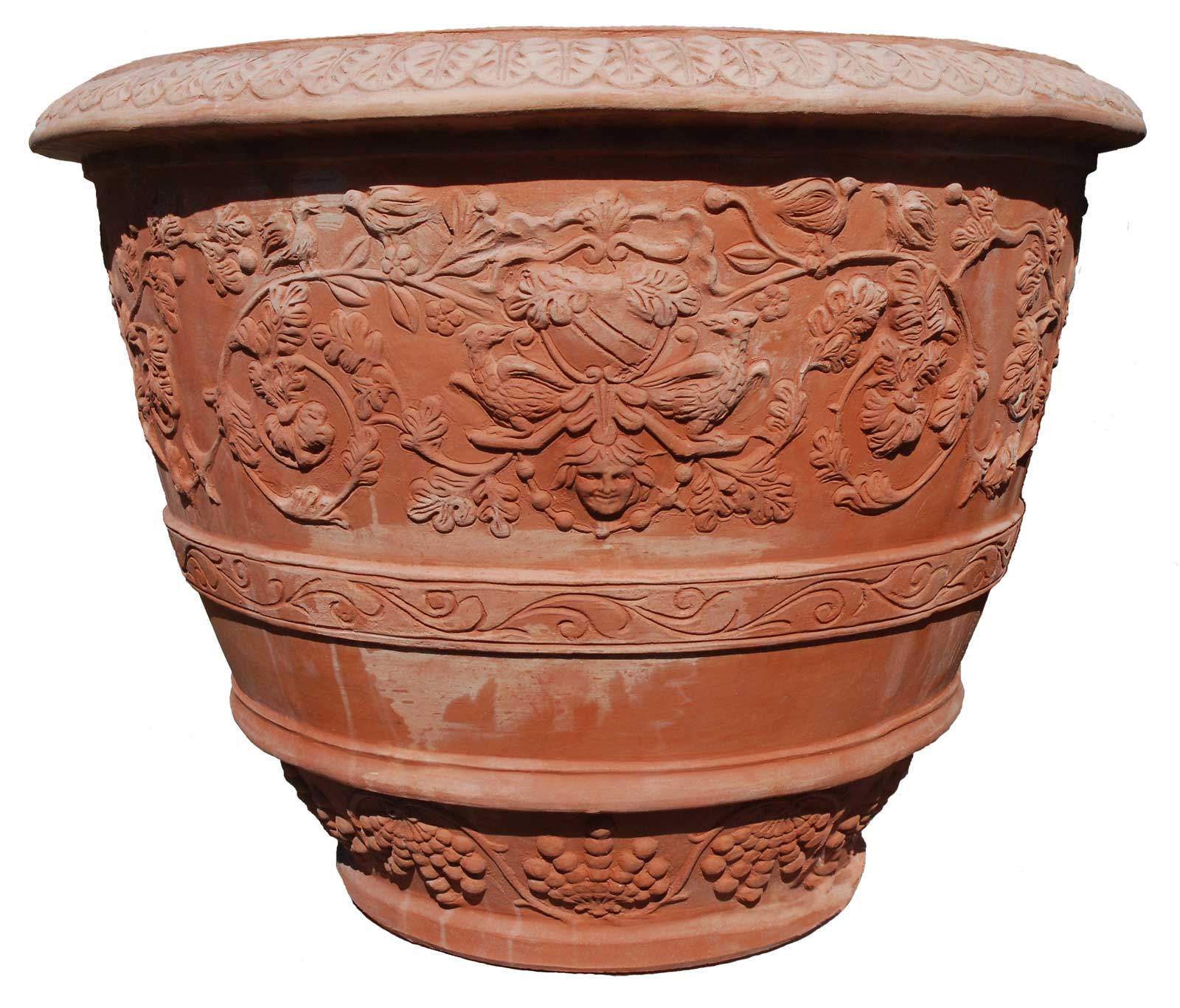 Italian Terracotta Decorative Planter