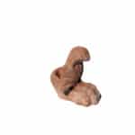 Italian Terracotta Lion Acanthus Pot Foot
