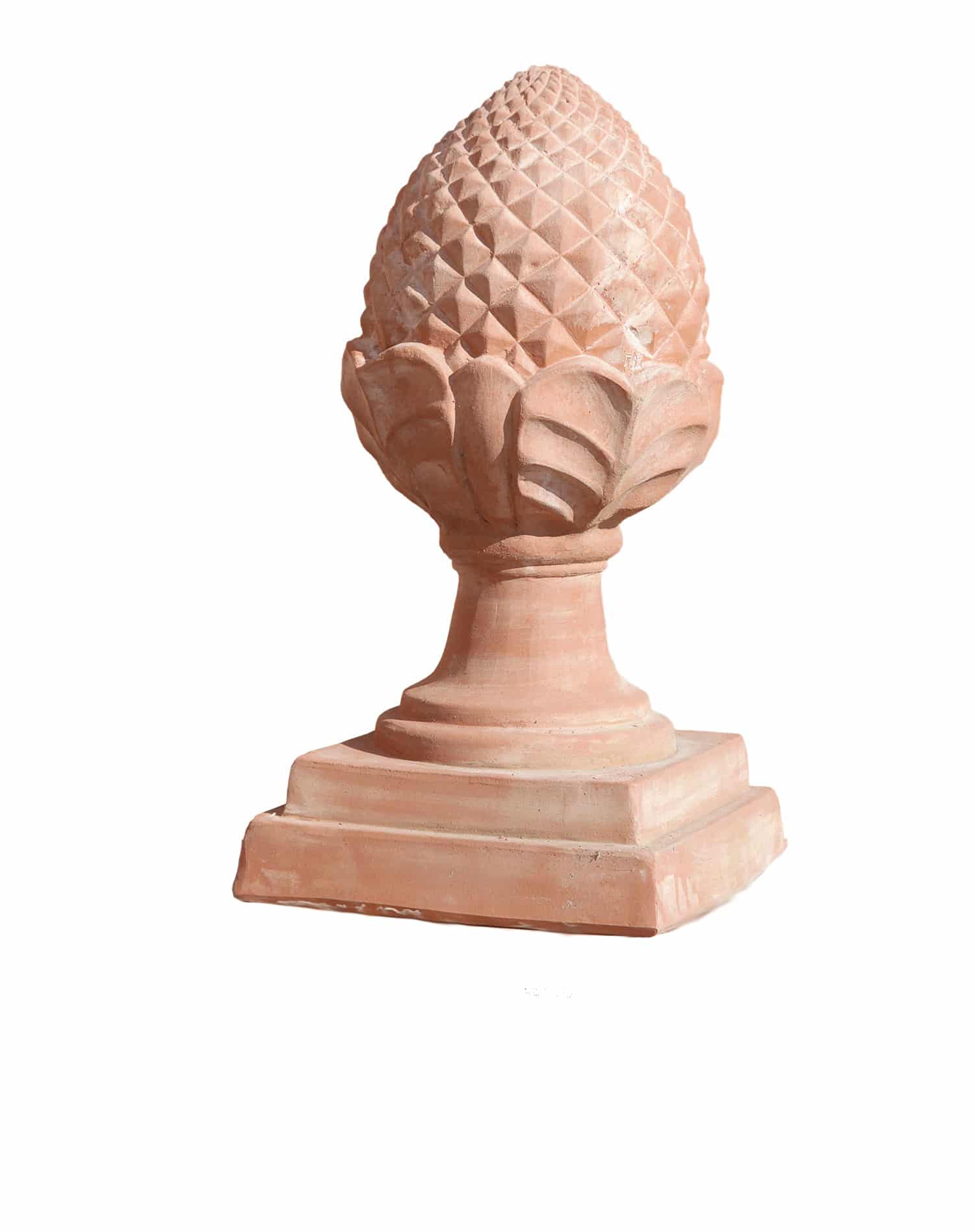 Italian Terracotta Pineapple Finial