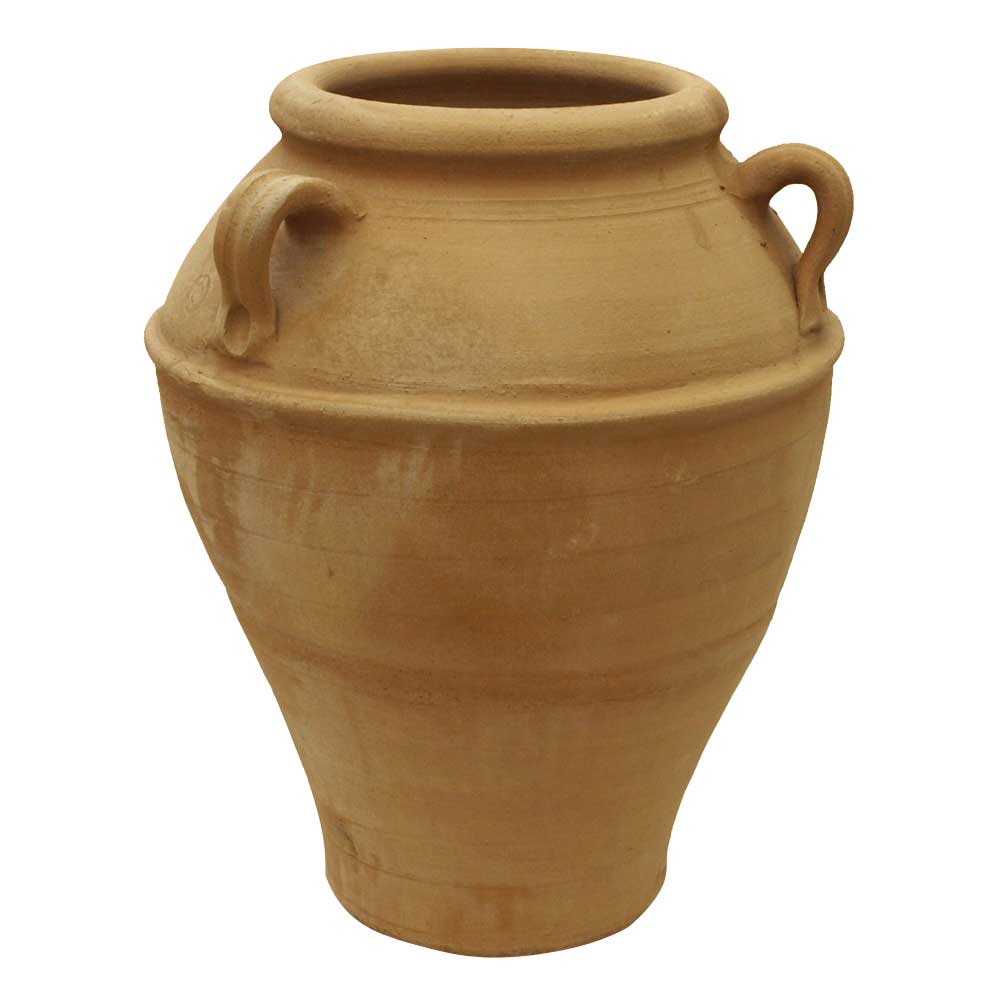Greek Terracotta Handled Urn