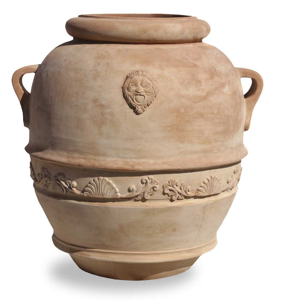 Italian Terracotta Jar with Handles