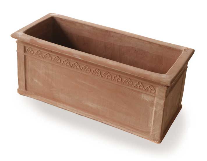 Italian Terracotta Rectangle Planter