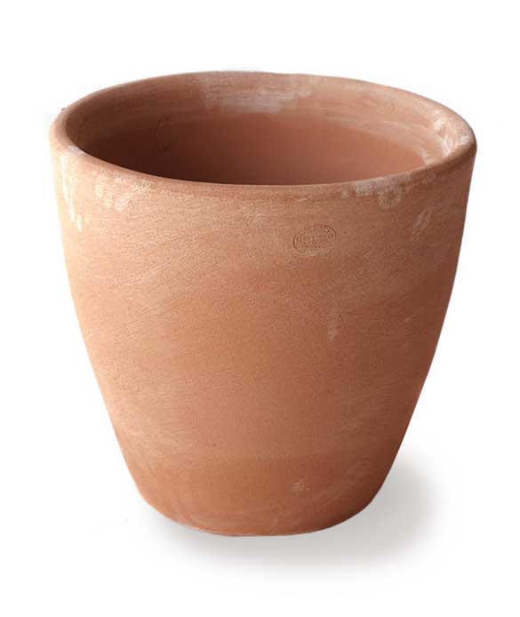 Italian Terracotta Smooth Short Planter