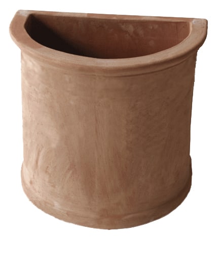 Italian Terracotta Wall Planter Without Leaf Design