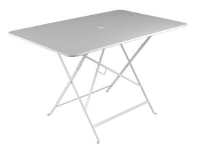 Bistro Metal Folding Table with Parasol Hole