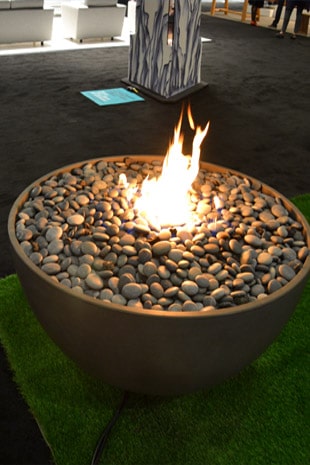 Eye of the Day Garden Design Center|Musings Un Design|stones in a Fire bowl