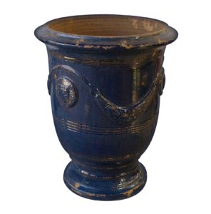 Vase Anduze Bleu Vieilli