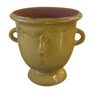 Anduze 4 Handle Planter Jaune