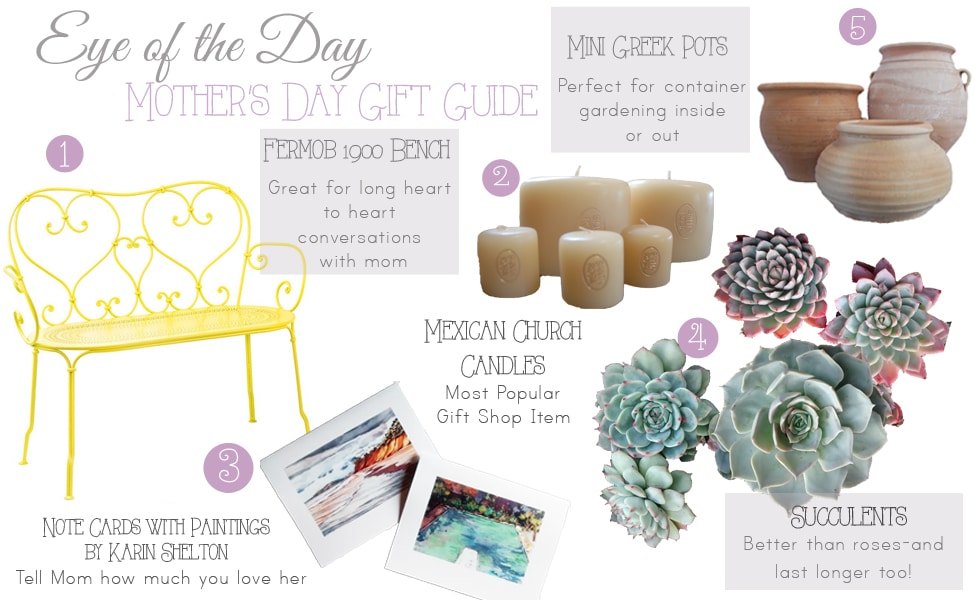 Eye of the Day|Mother's Day Gift Guide 2015| gift guide garden decor