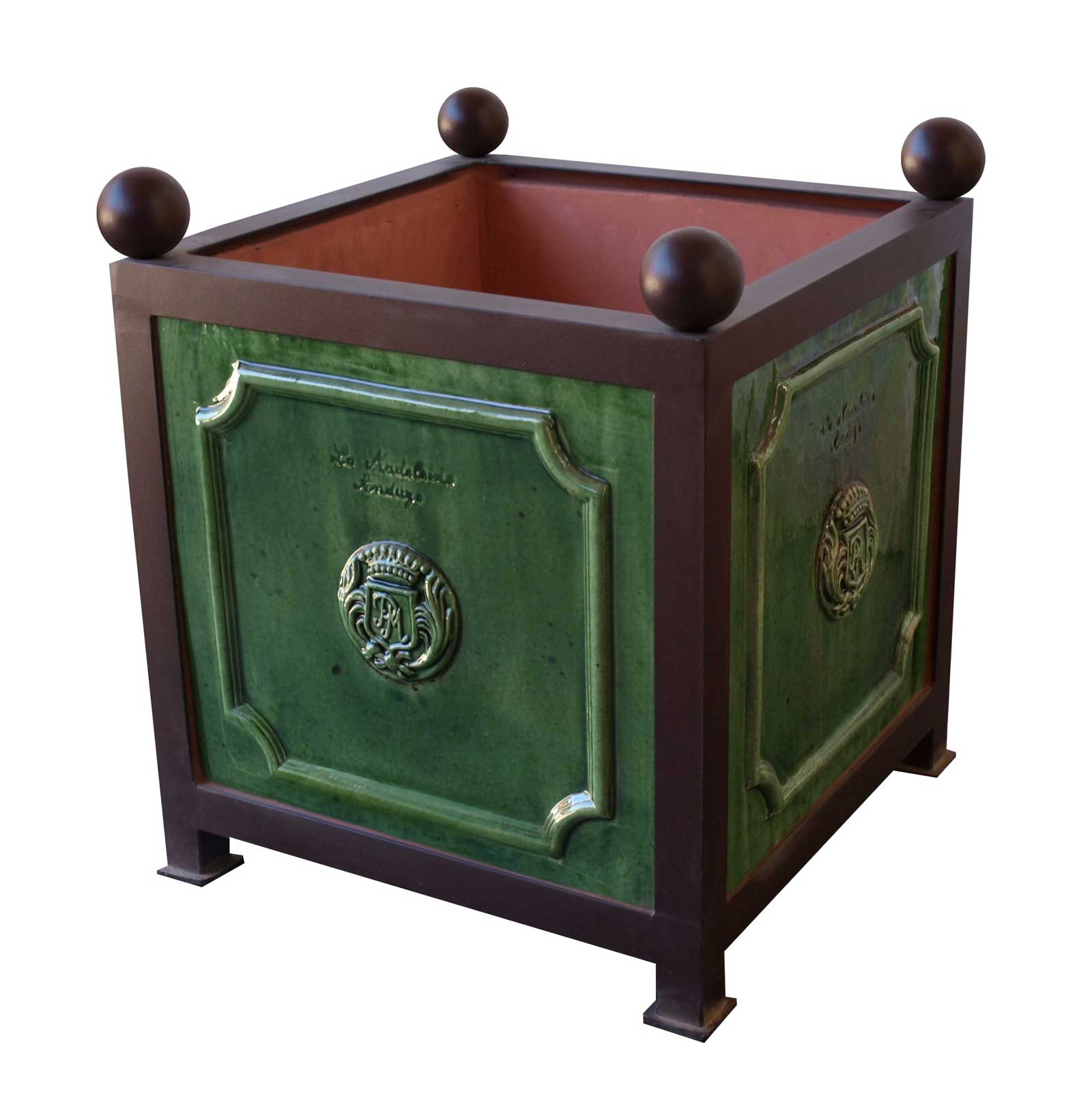 Anduze Orange Tree Planter in Green