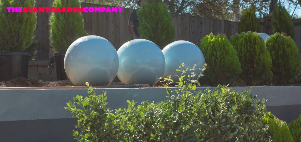 Eye of the Day|Henry Null Art in the Garden| Garden Design Sako Balls