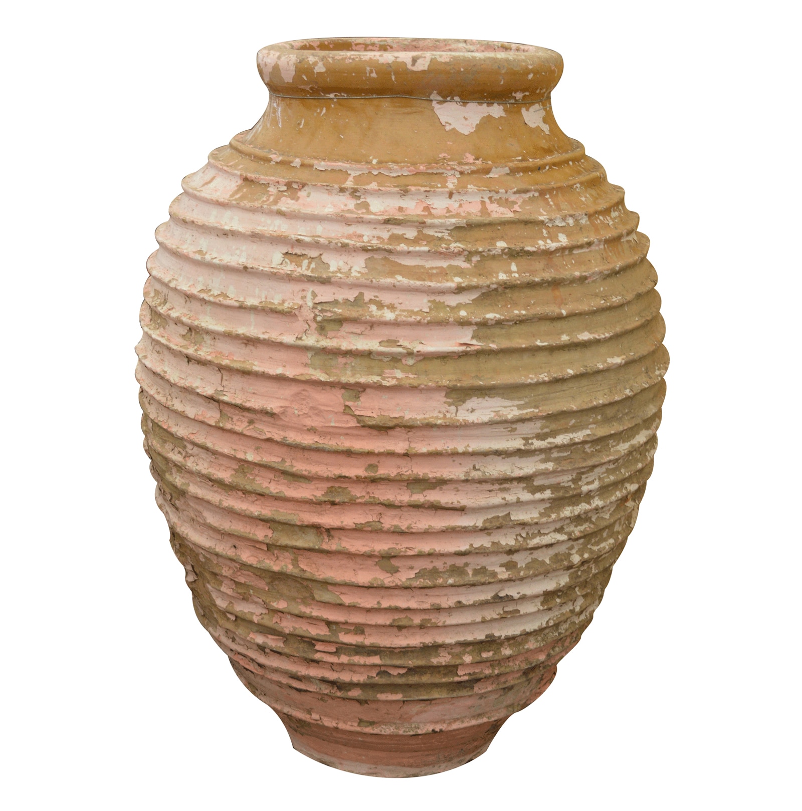 Greek Terracotta Vintage Peloponnesus Oil Jar