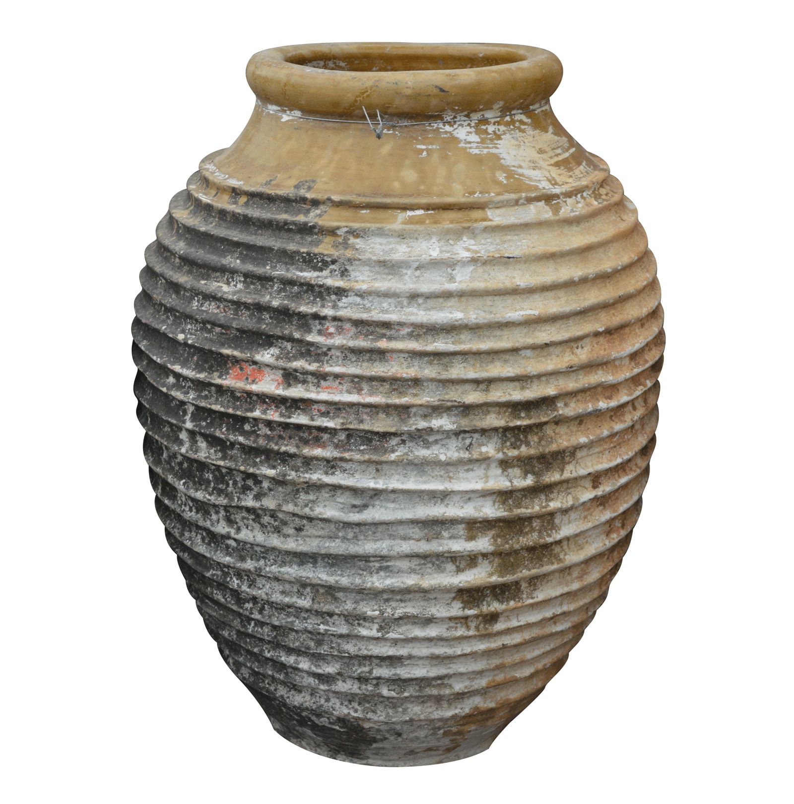 Greek Terracotta Vintage Peloponnesus Oil Jar