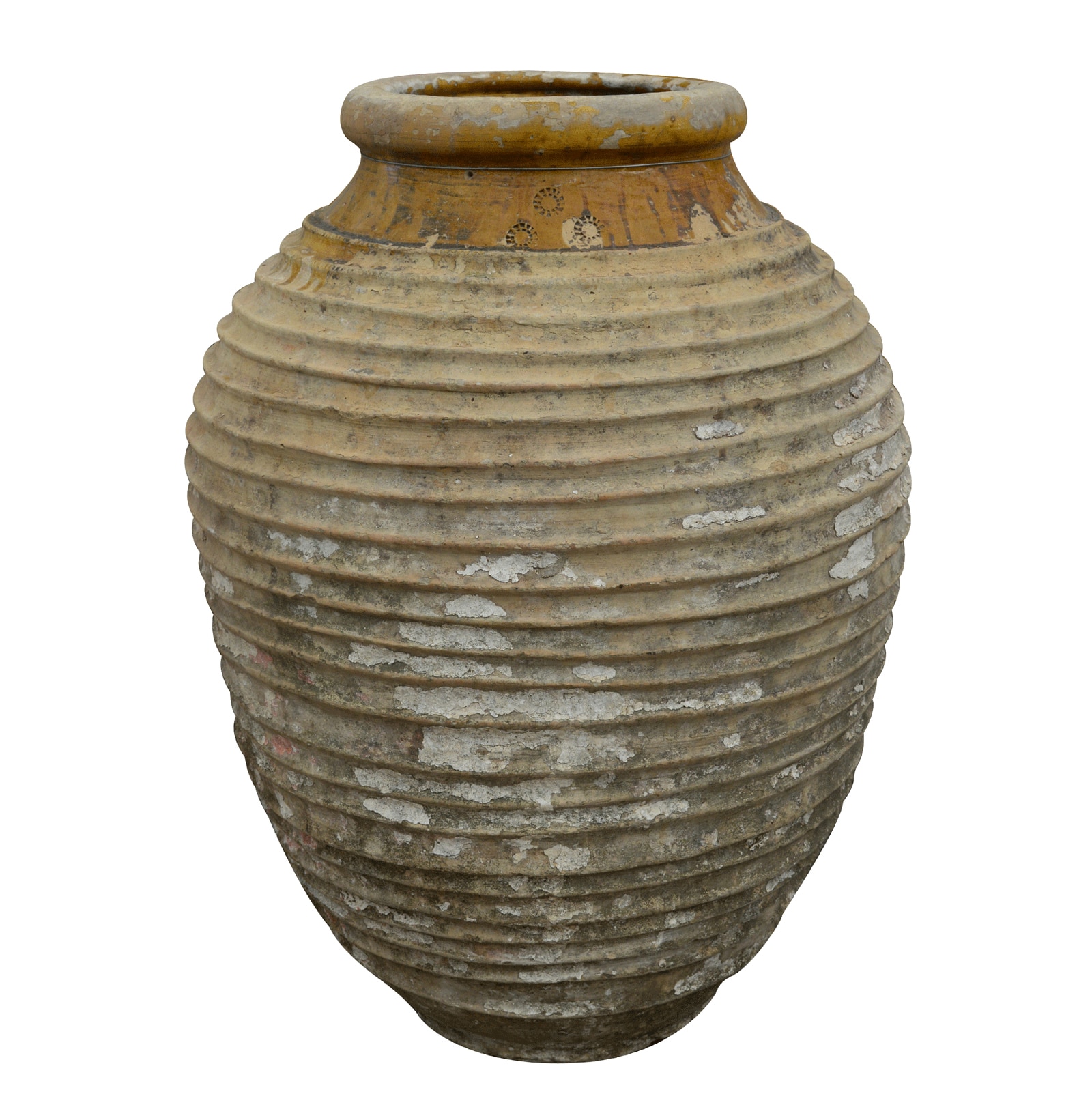 Greek Terracotta Vintage Peloponnesus Oil Jar