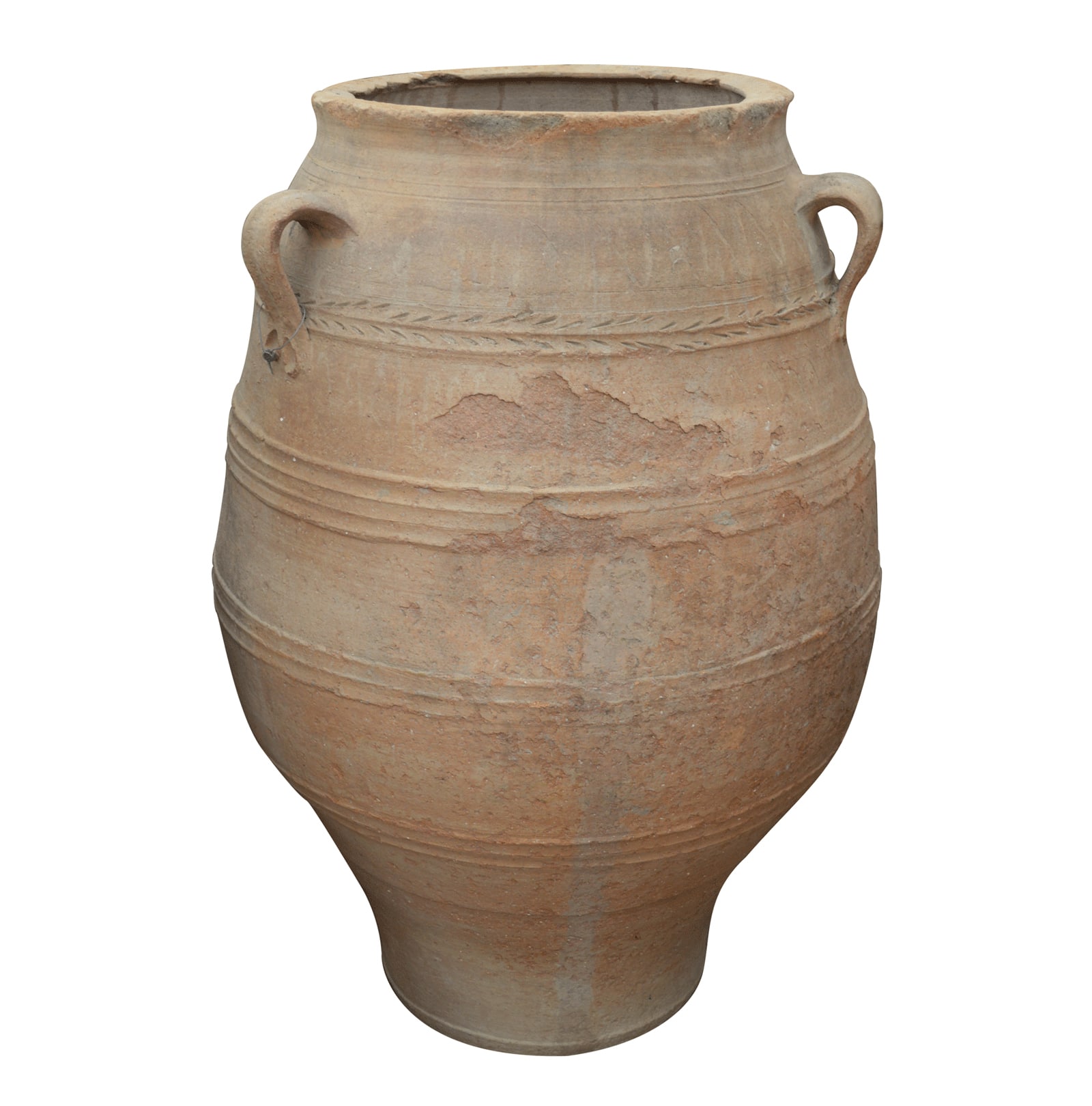 Vintage Greek Pithari EXPG201521 - Greek Terracotta Oil Jar