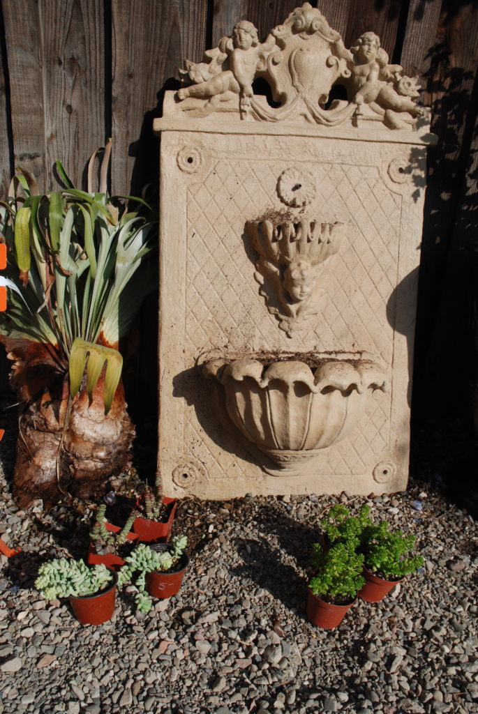 DIY Succulent Fountain Conversion Garden Design