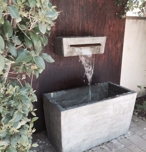 Contemporary fountain design fess parker