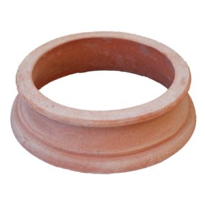 Terracotta Vaso Imprunetino Liscio Pot Base