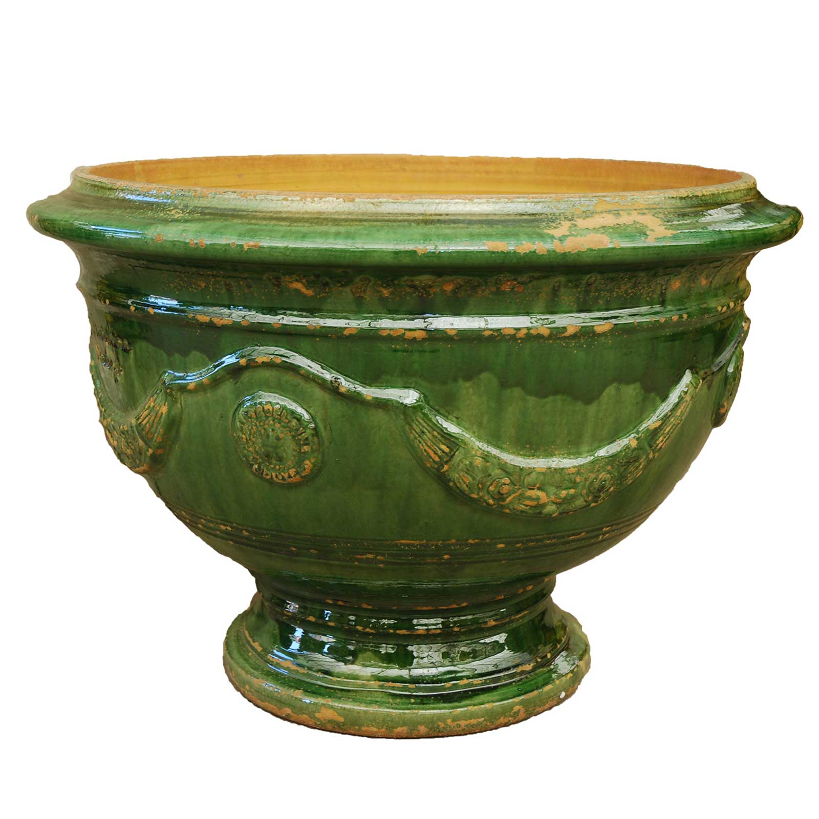 French Anduze Coupe in Aged Green