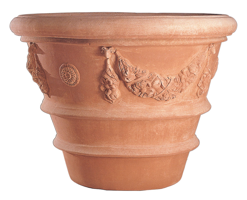 FDR14 Conca Festonata Italian Terracotta Planter