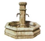 French Limestone Fountain