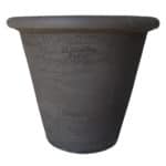 cuvier-rond-french-anduze-rolled-rim-planter-black-terracotta