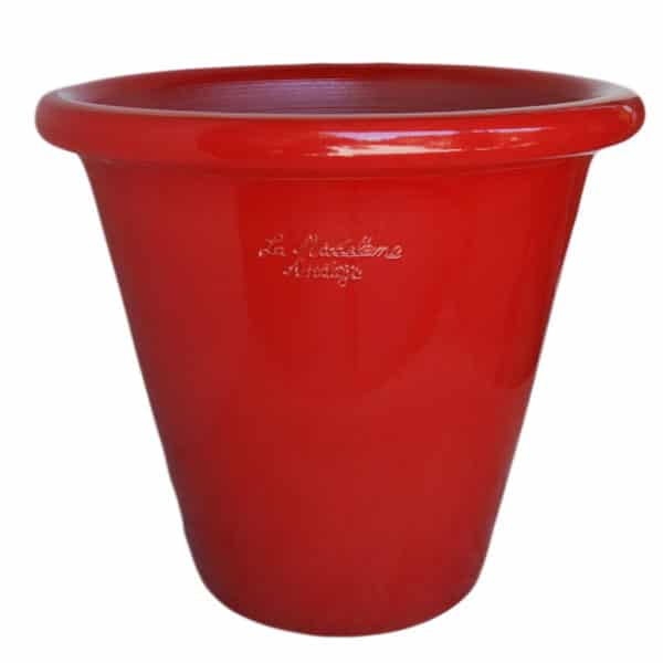 cuvier-rond-french-anduze-rolled-rim-planter-red