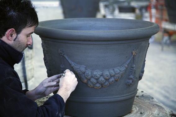 frostproof Italian terracotta pottery
