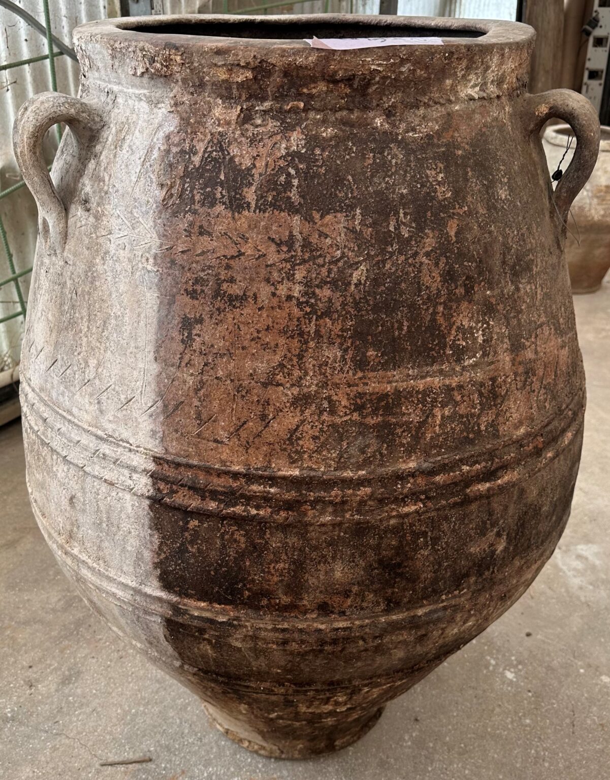 Pithari Vintage Greek Pithari GV51 - Eye of the Day Garden Design Center