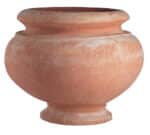 Italian Terracotta Urn with Foot