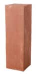 tall terracotta pedestal